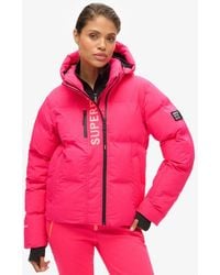 Superdry - Hooded Ski Boxy Puffer Jacket - Lyst