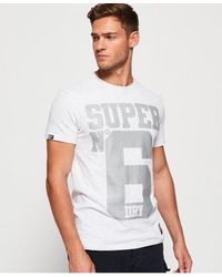 Superdry - Super No 6 T-Shirt Ice Marl - Lyst