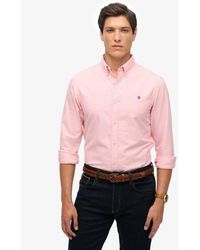 Superdry - & Co Classic Oxford Long Sleeve Shirt - Lyst
