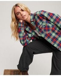 Superdry - Lumberjack Check Flannel Shirt - Lyst