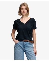 Superdry - & Co Studios Slub Embroidered T-shirt - Lyst
