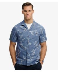 Superdry - Short Sleeve Printed Beach Shirt - Lyst