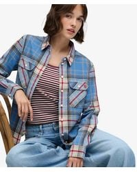 Superdry - & Co Lumberjack Check Flannel Shirt - Lyst