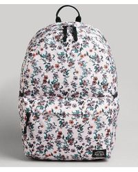 Superdry - Printed Montana Rucksack Pink Size: 1size - Lyst