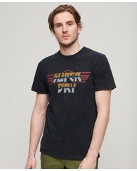 Superdry - Rock Graphic Band T-shirt - Lyst