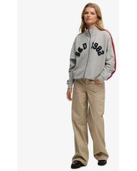 Superdry - & Co Mid Rise baggy Chino - Lyst