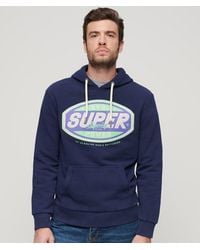 Superdry - & Co Gasoline Workwear Graphic Hoodie - Lyst