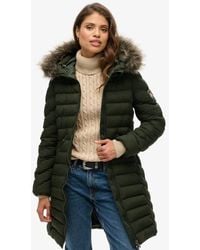 Superdry - Classic Puffer Coat - Lyst