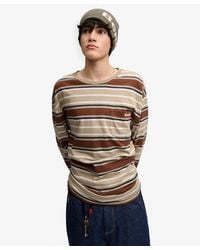 Superdry - Bench X & Co Bench Oversized Stripe Long Sleeve Top - Lyst
