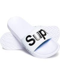 Sandalias de dedo Zapatos y complementos Zapatos para hombre Chanclas para Hombre  Superdry College Pool Slide