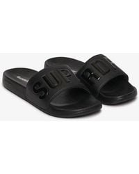 Superdry - & Co Core Graphic Pool Sliders - Lyst