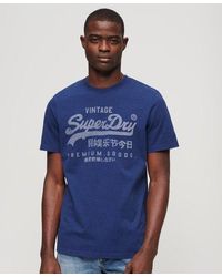 Superdry - Klassiek Heritage T-shirt Met Vintage Logo - Lyst