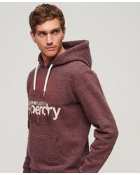 Superdry - Classic Logo Print Great Outdoors Hoodie - Lyst