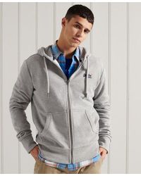 Superdry - Orange Label Classic Loopback Zip Hoodie - Lyst