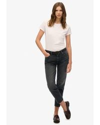 Superdry - & Co Organic Cotton Mid Rise Slim Jeans - Lyst