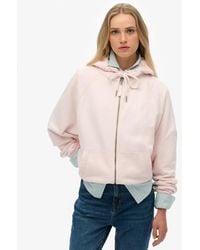 Superdry - & Co Studios Relaxed Zip Hoodie - Lyst
