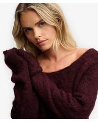 Superdry - Brushed Boat Neck Jumper - Lyst
