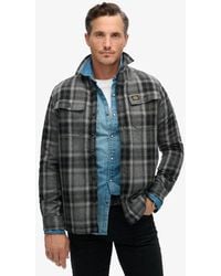 Superdry - Wool Miller Overshirt - Lyst