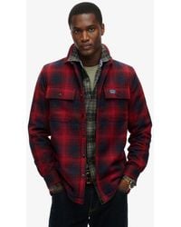 Superdry - & Co Wool Miller Overshirt - Lyst
