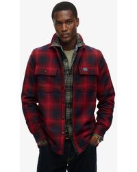 Superdry - Wool Miller Overshirt - Lyst