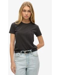 Superdry - & Co Essential Logo Fitted T-shirt - Lyst