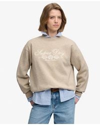 Superdry - & Co Country Club Crew Sweatshirt - Lyst