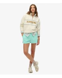 Superdry - Essential Logo Garment Dye Shorts - Lyst