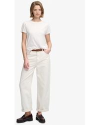 Superdry - & Co Organic Cotton High Rise Wide Leg Jeans - Lyst