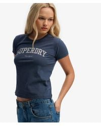 Superdry - & Co Athletic Essentials Fitted Graphic T-shirt - Lyst