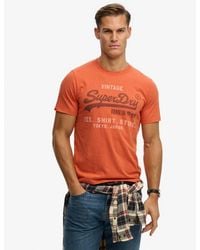 Superdry - & Co Vintage Logo Heritage Relaxed T-shirt - Lyst