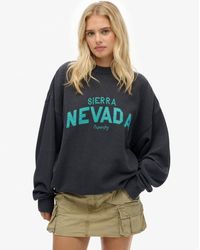 Superdry - & Co Outdoor Location Loose Crew Sweatshirt - Lyst