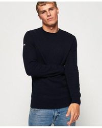 superdry knitted jumper mens