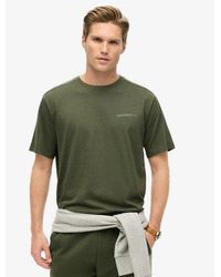 Superdry - Tech T-shirt Met Relaxte Pasvorm - Lyst