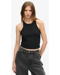 Superdry - & Co Ruched Tank Top - Lyst
