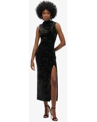 Superdry - & Co Velvet Maxi Dress - Lyst