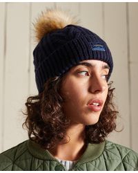 superdry knitted hat