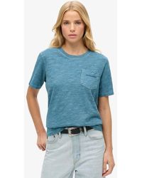 Superdry - & Co Essential Logo Overdyed T-shirt - Lyst