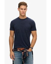 Superdry - Embossed Vintage Logo T-shirt - Lyst