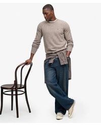 Superdry - & Co Brushed Cable Sleeve Jumper - Lyst