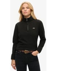Superdry - & Co Polar Fleece Half Zip Jumper - Lyst
