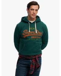 Superdry - & Co Vintage Logo Classic Hoodie - Lyst