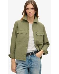 Superdry - & Co Ladies Classic Embellished Military Jacket - Lyst