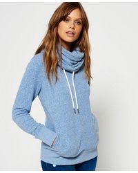 Superdry - Nordic Funnel Neck Top Nordic Marl - Lyst