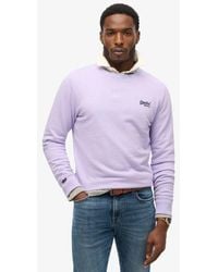 Superdry - & Co Essential Logo Crew Sweatshirt - Lyst