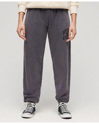 Superdry - Ladies Loose Fit Vintage Washed Graphic joggers - Lyst