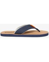 Superdry - & Co Cork Graphic Flip Flops - Lyst
