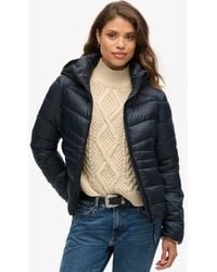 Superdry - & Co Hooded Fuji Quilted Padded Jacket - Lyst