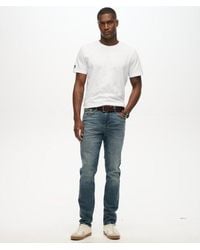 Superdry - Homme Jean Slim The Merchant Store En Coton Bio Taille - Lyst