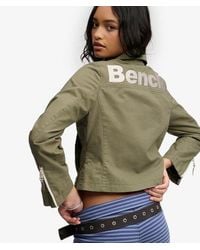 Superdry - Bench X & Co Bench Double Zip Collar Ripstop Jacket - Lyst