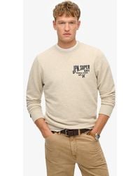 Superdry - Workwear Sweatshirt Met Applicatie - Lyst